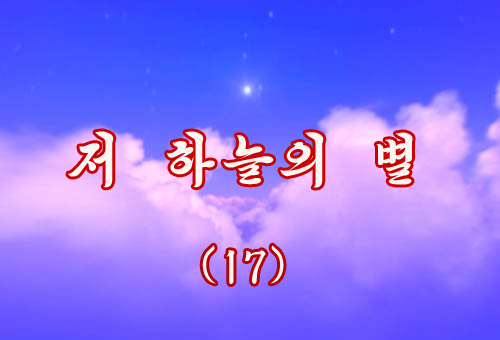 단편소설 《저 하늘의 별》 (17)