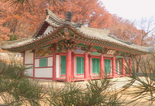 Historic Building--Pobun Hermitage