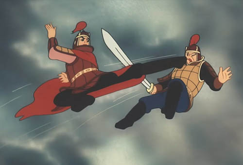 الفيلم الكاريكاتوري الكوري 
الفارس الصبي - 5 