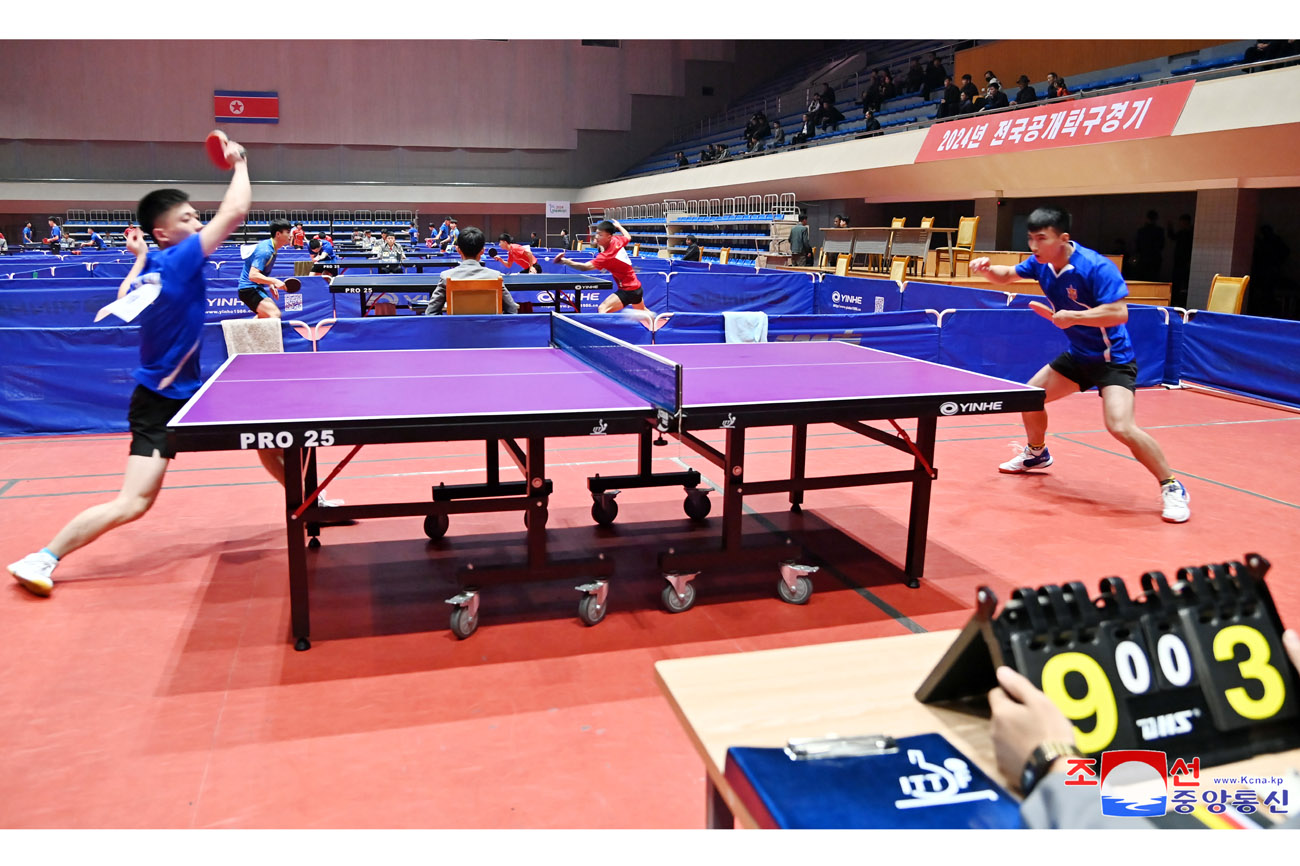 2024 National Table Tennis Open starts