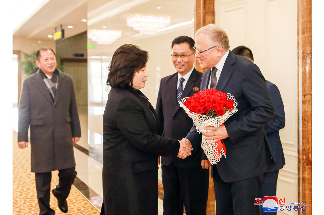 DPRK FM back home