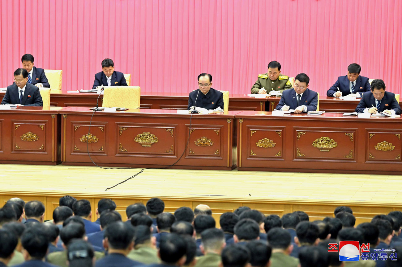 Enlarged plenary meetings of Pyongyang Municipal and provincial committees of WPK held