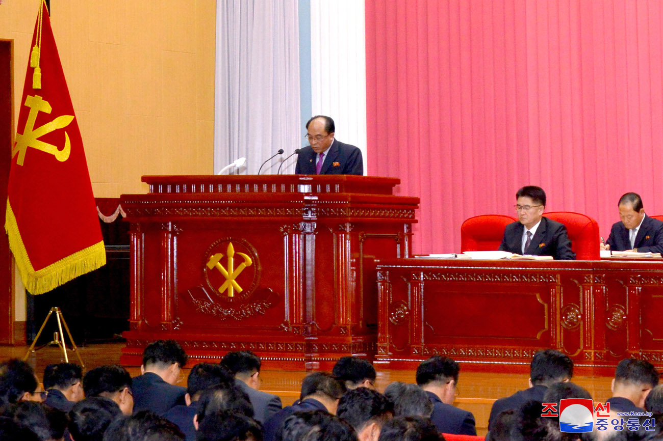 Enlarged plenary meetings of Pyongyang Municipal and provincial committees of WPK held