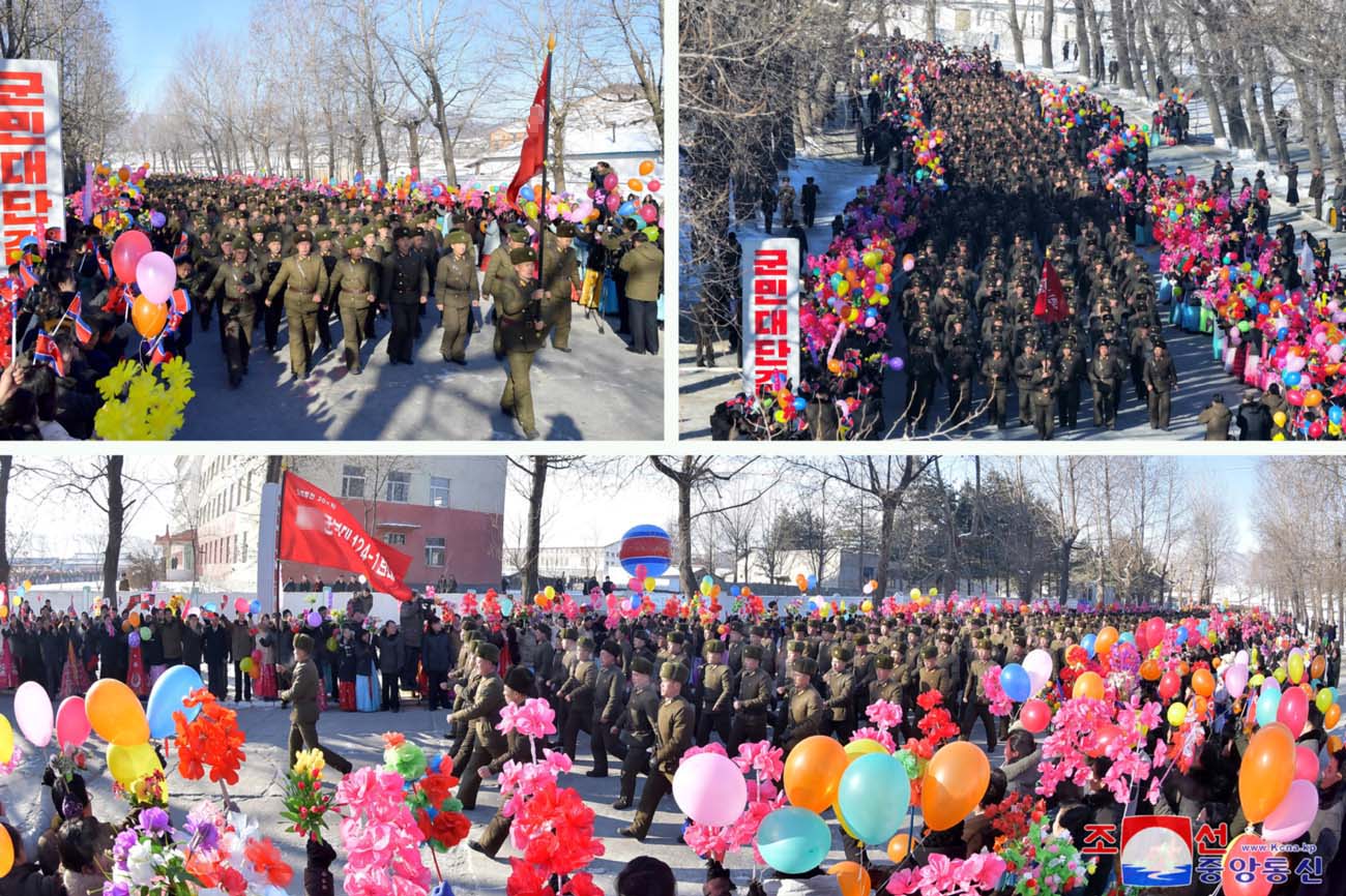 구성시 지방공업공장 준공식 대경사로 진행