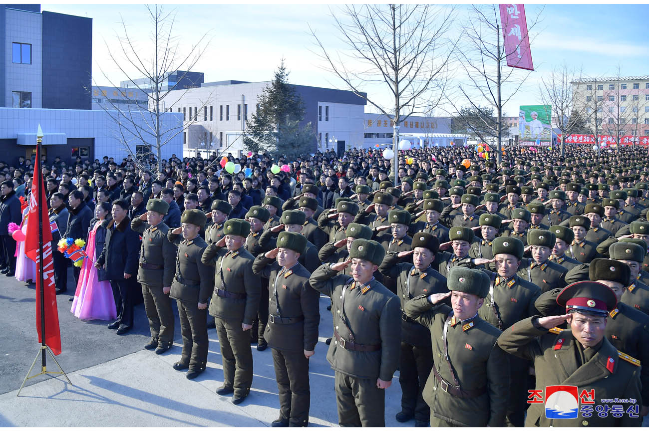 Regional-industry factories inaugurated in city of Kusong