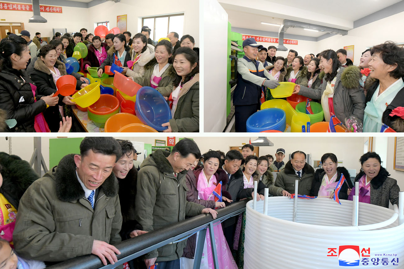 Regional-industry factories inaugurated in Tongsin County