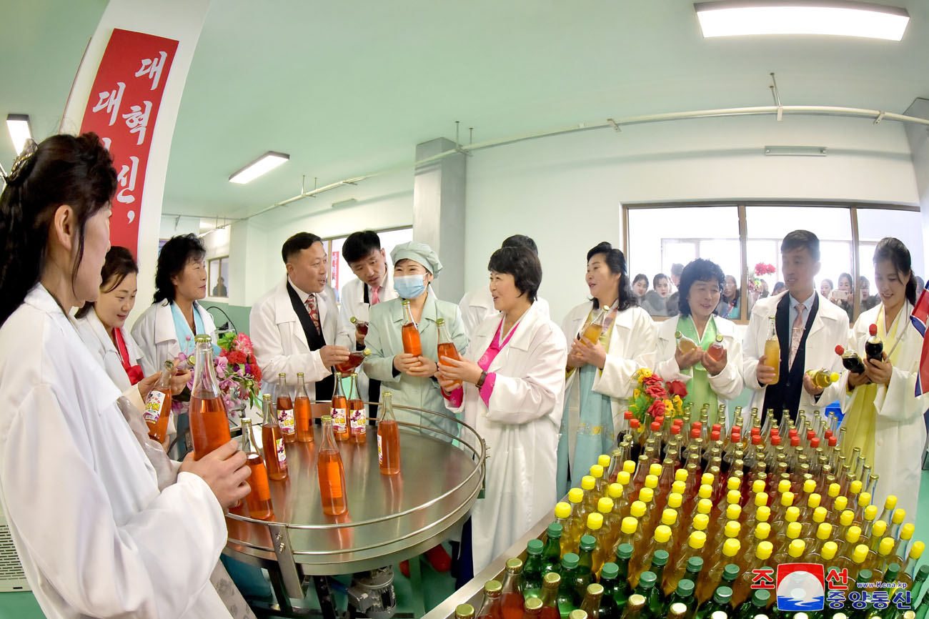 Regional-industry factories inaugurated in Unsan County