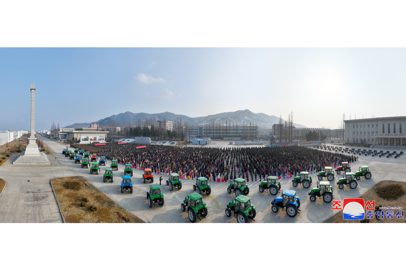 Second-stage project for remodelling Kumsong Tractor Factory inaugurated