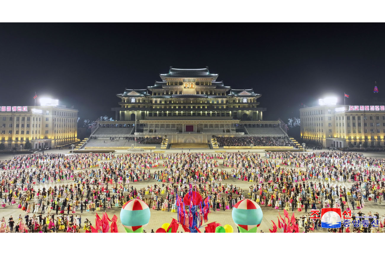 Evening gala held and fireworks set off