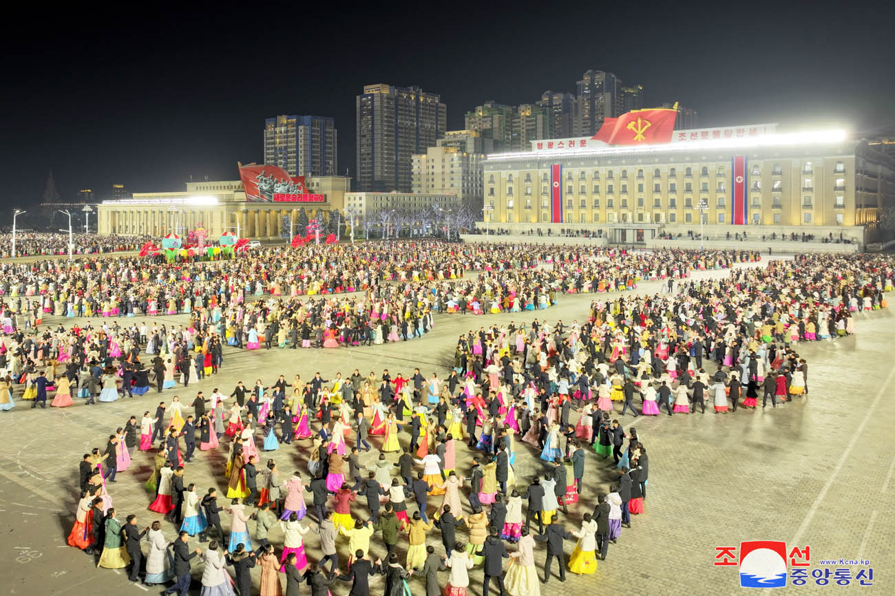 Evening gala held and fireworks set off