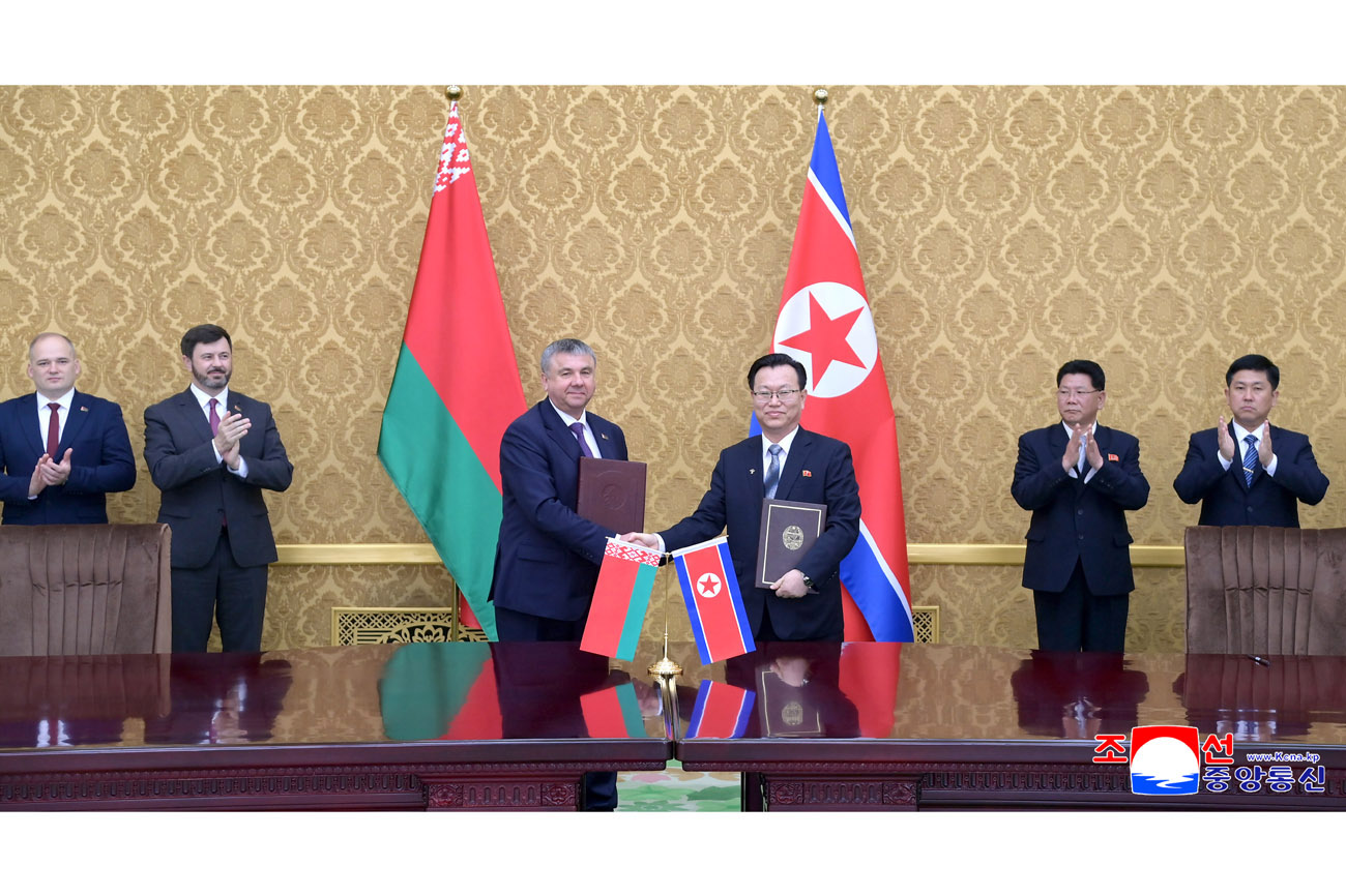 조선민주주의인민공화국정부와 벨라루씨공화국정부사이의 무역경제협조공동위원회 제3차회의 진행