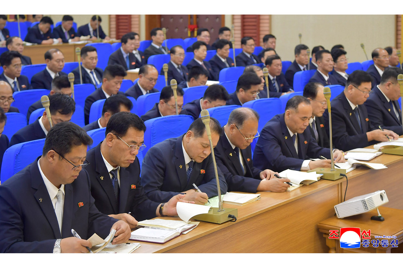 Enlarged plenary meeting of Cabinet Committee of WPK held
