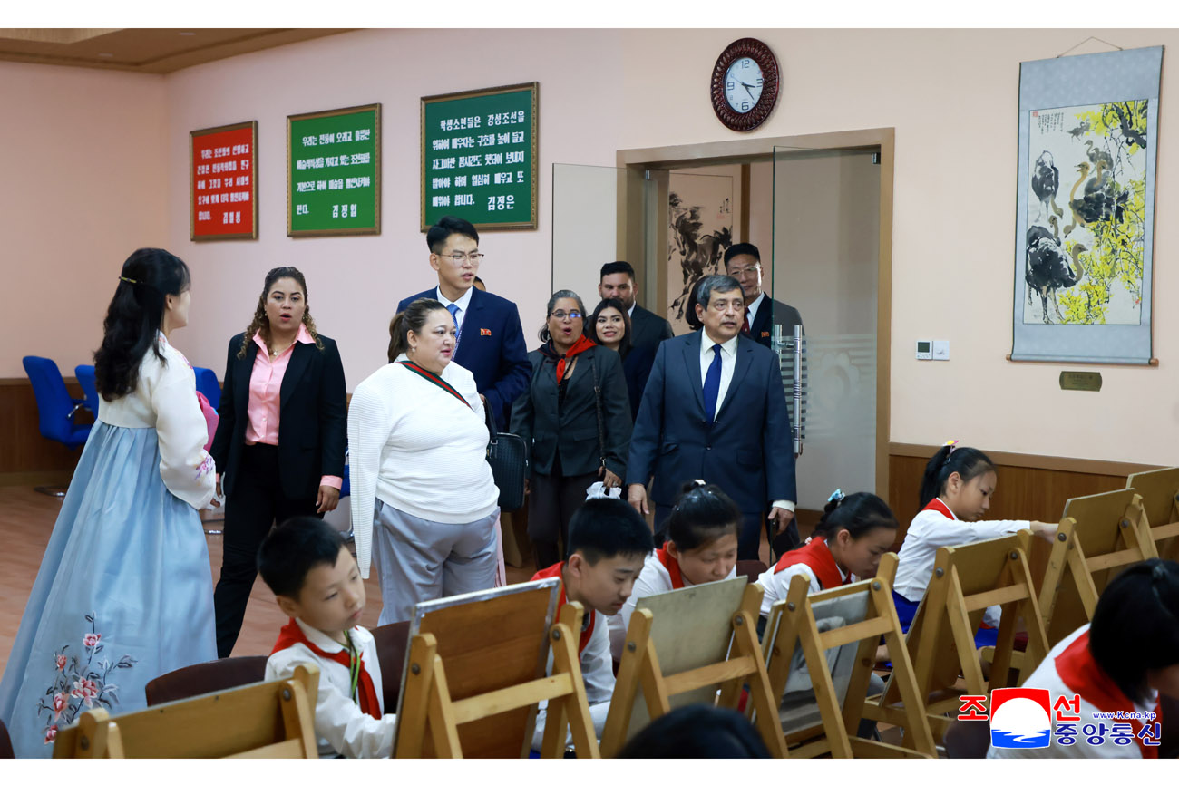 Представители зарубежных политпартий посетили Мангендэ