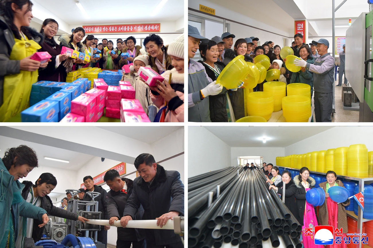 Regional-industry factories inaugurated in Kilju County