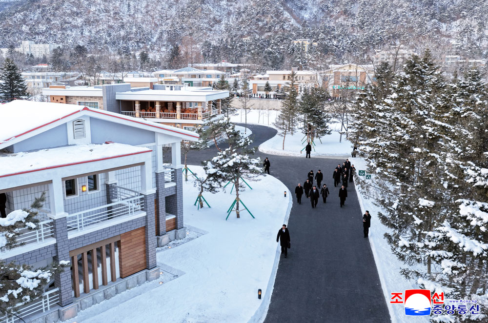 Состоялась церемония завершения строительства Онпхоского дома отдыха трудящихся