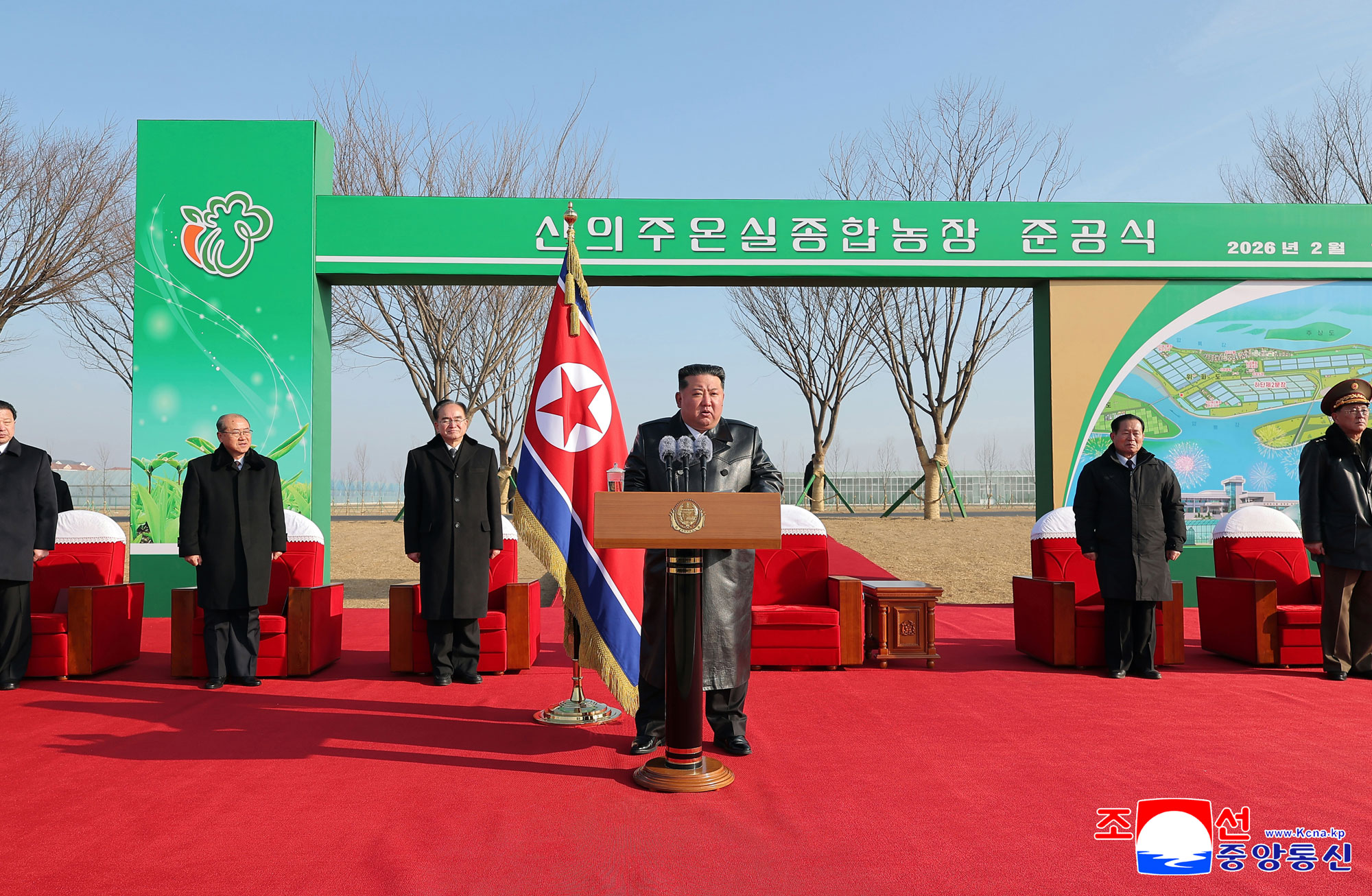 新义州温室综合农场竣工典礼隆重举行