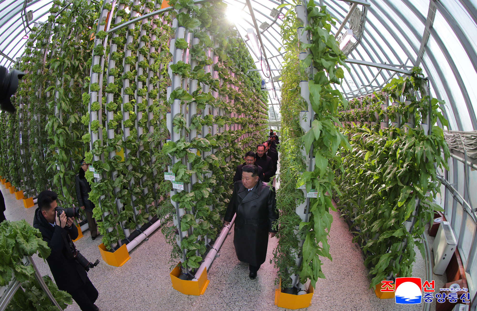 新义州温室综合农场竣工典礼隆重举行