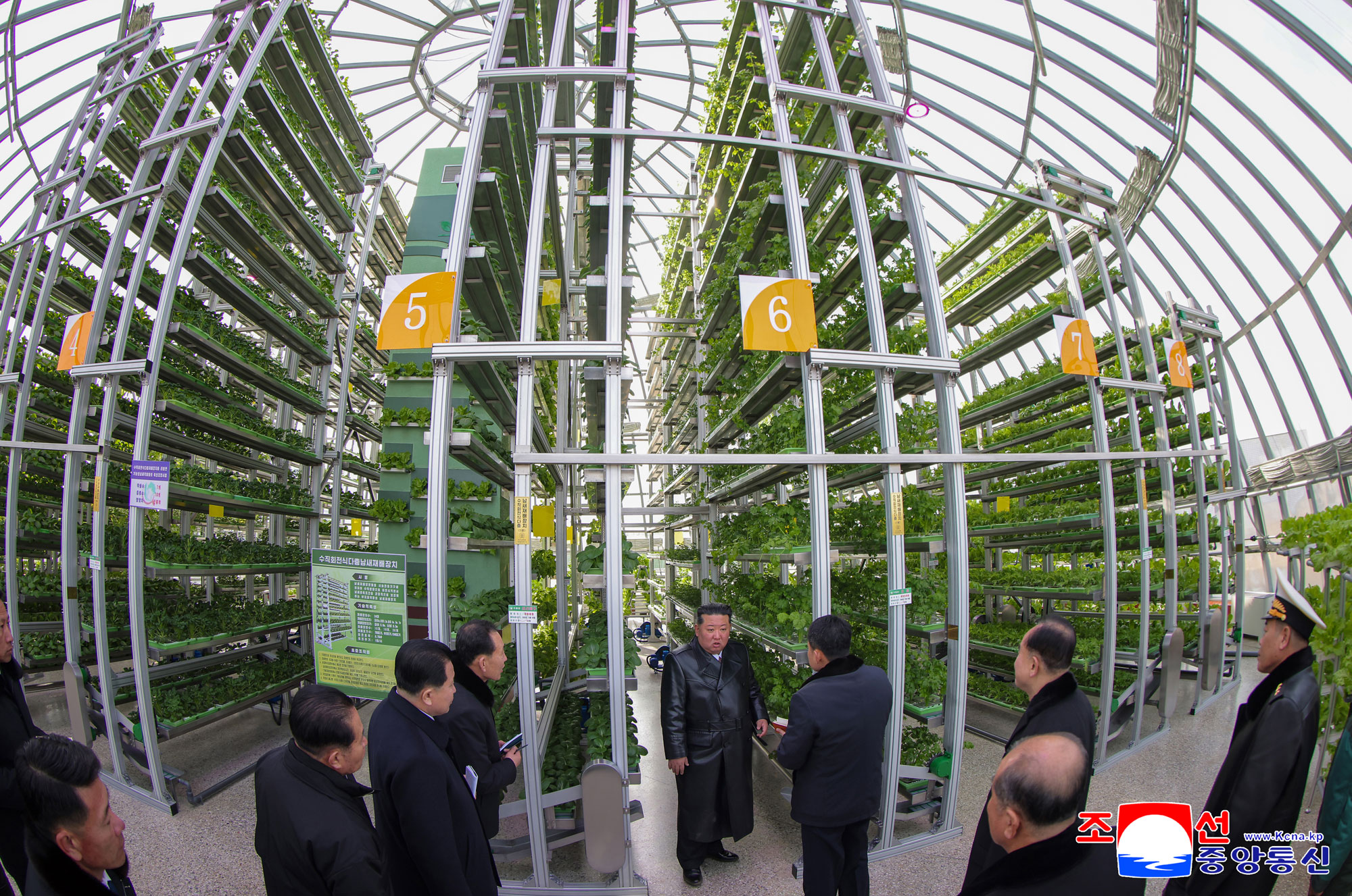 新义州温室综合农场竣工典礼隆重举行