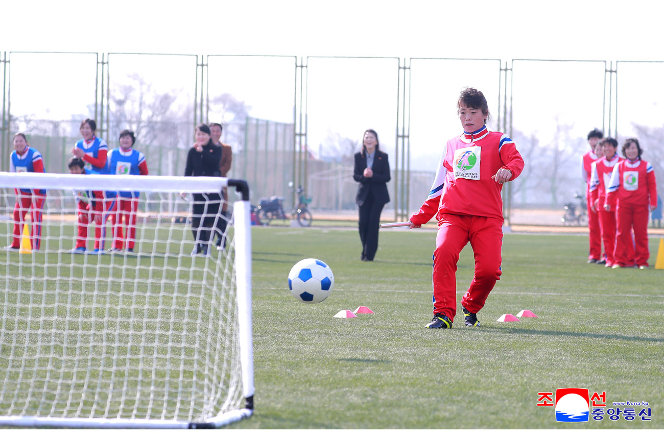 Veranstaltung zum „Tag des Frauenfußballs des
Asiatischen Fußballverbandes“