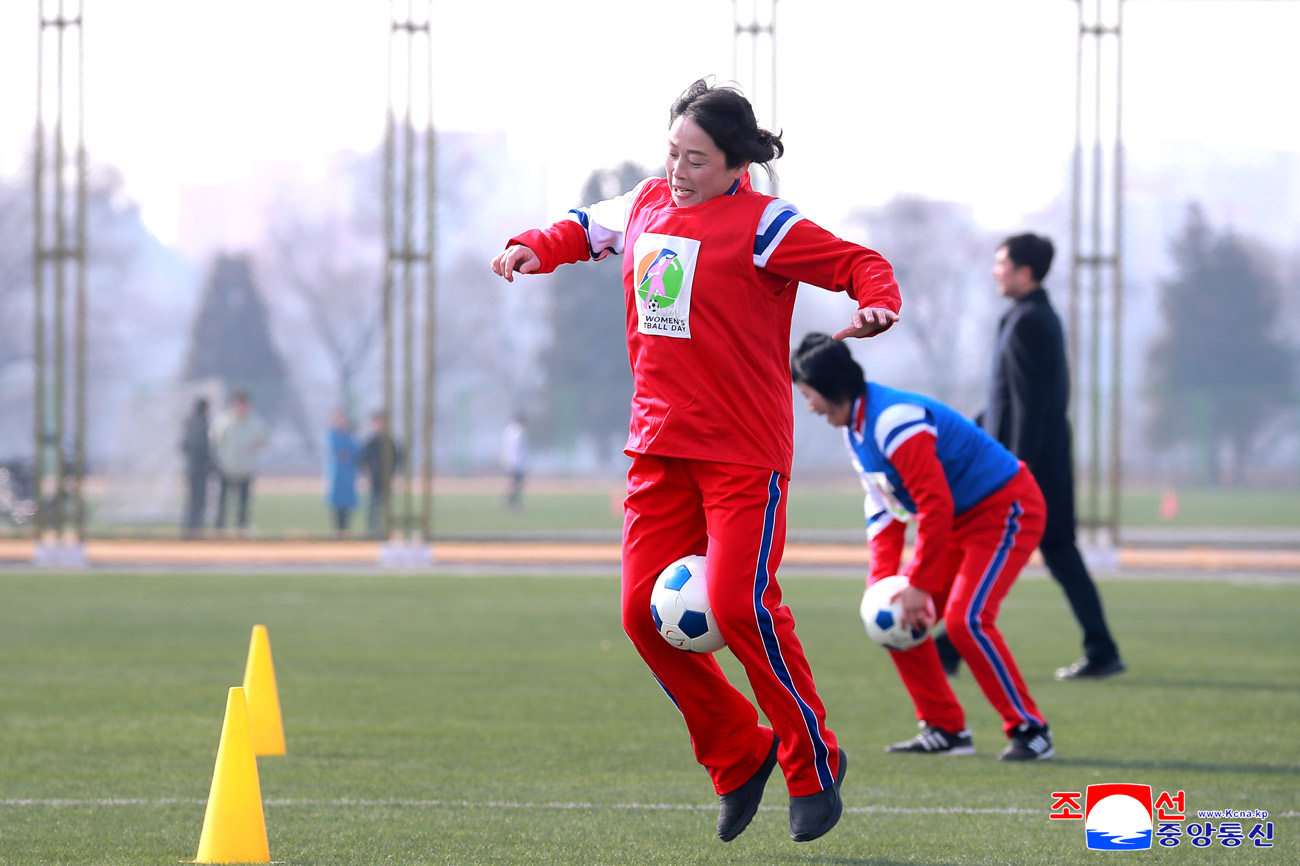 Veranstaltung zum „Tag des Frauenfußballs des
Asiatischen Fußballverbandes“