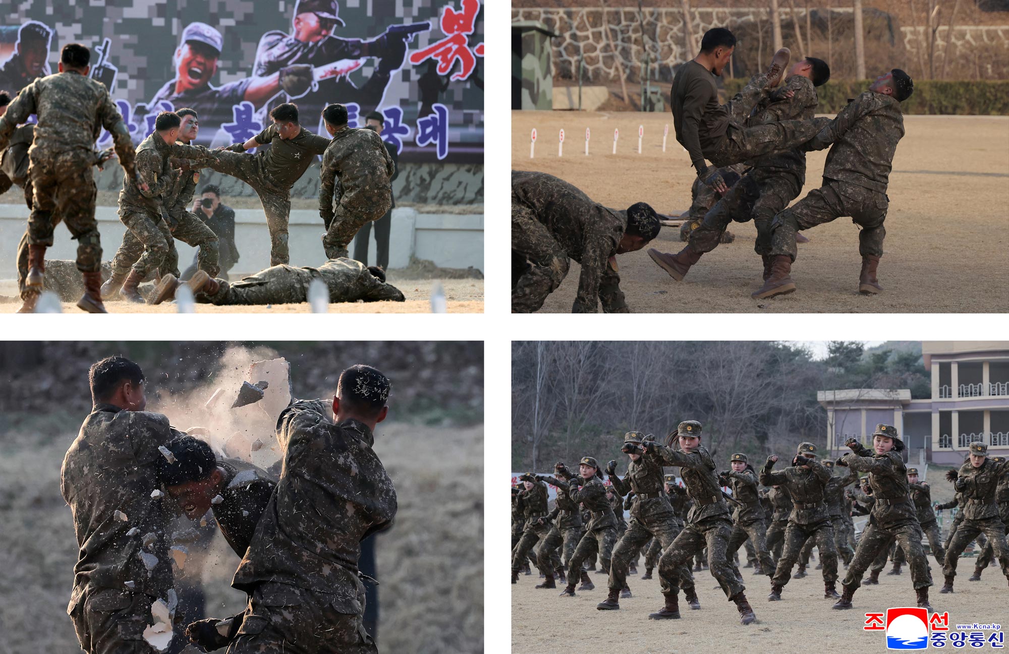 Уважаемый товарищ Ким Чен Ын ознакомился с тренировкой подразделений спецназа КНА всех ступеней