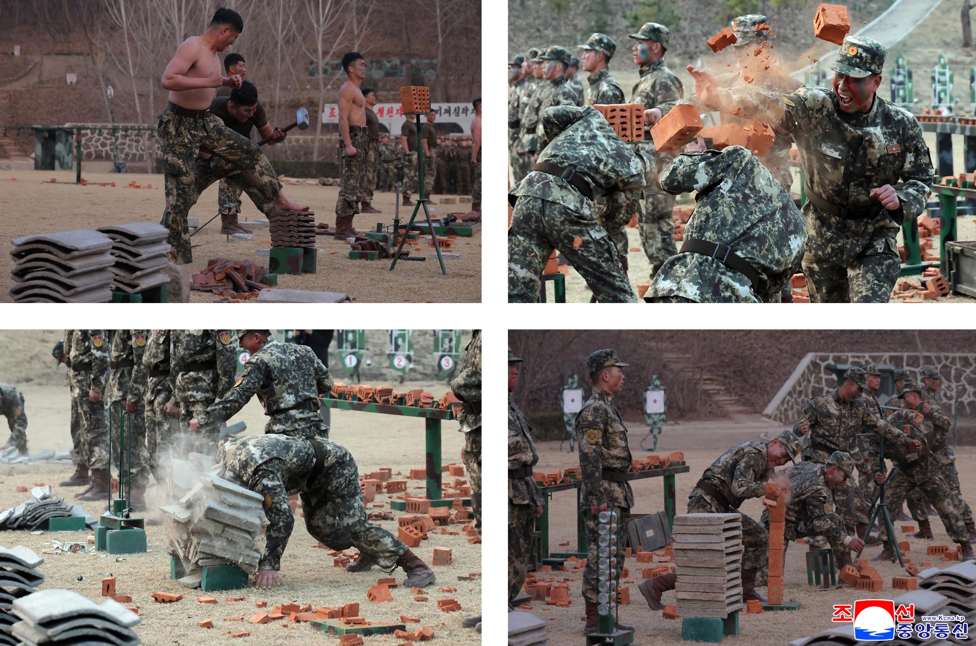 Уважаемый товарищ Ким Чен Ын ознакомился с тренировкой подразделений спецназа КНА всех ступеней