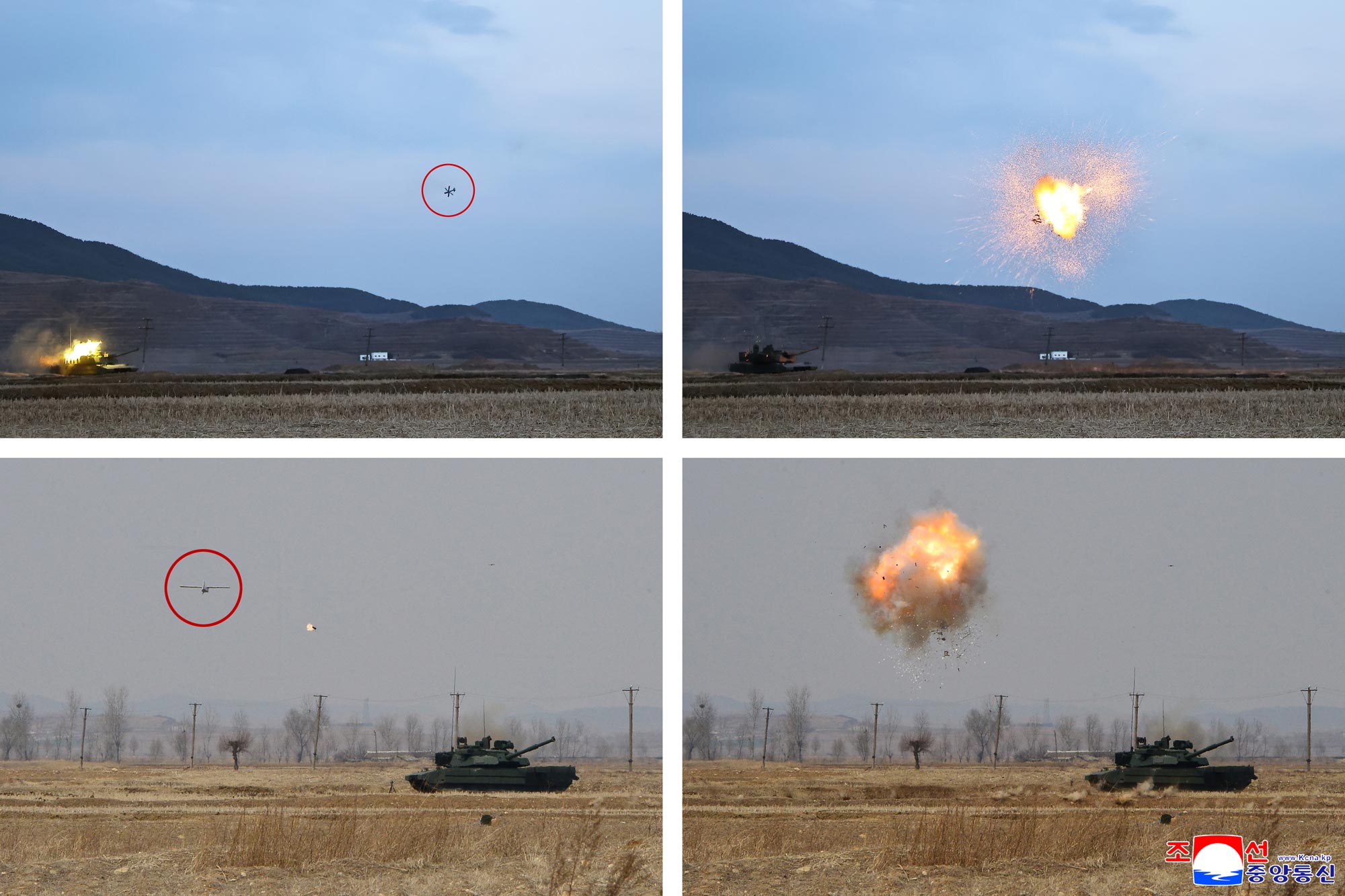 Уважаемый товарищ Ким Чен Ын наблюдал за испытанием, организованным Институтом бронетехники Академии национальной обороны